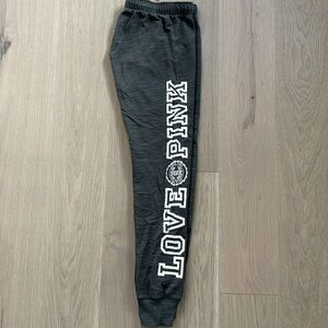 VS PINK Heather Gray Joggers XS